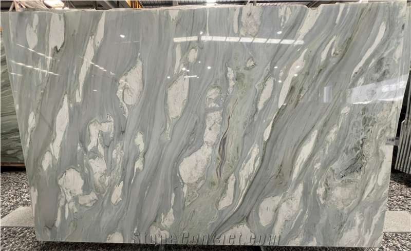 Tiffany Blue Marble Slabs