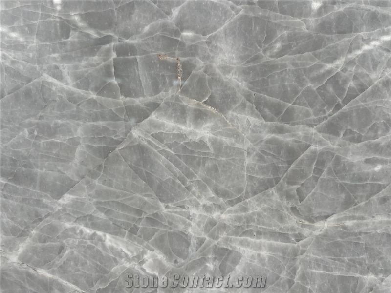 Turkey Ice Blue Grey Marble Slab Wall Tiles