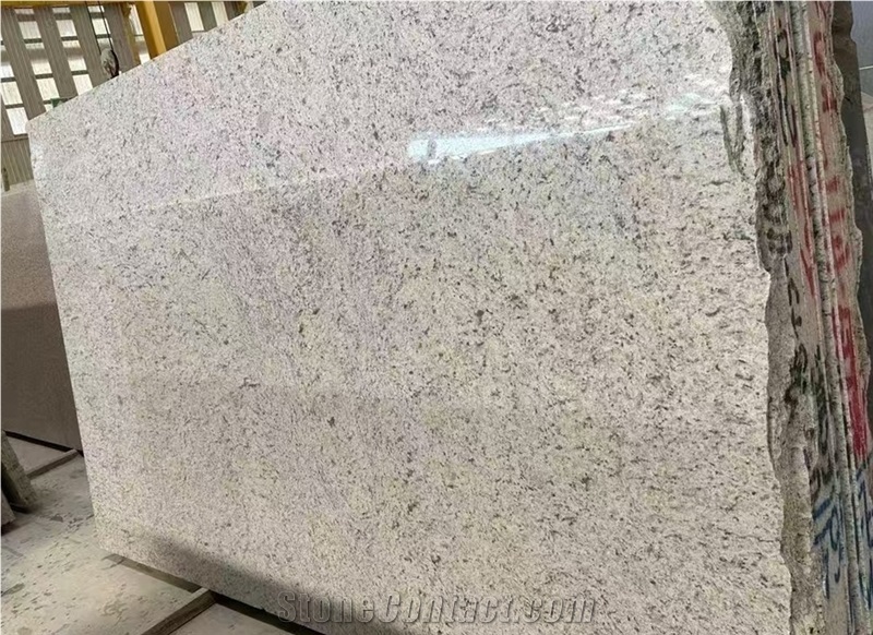 Polished White Rose Granite Slabs