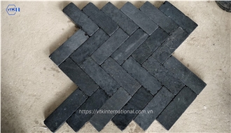 Bluestone Tumbled For Herringbone Pattern Paving Tiles
