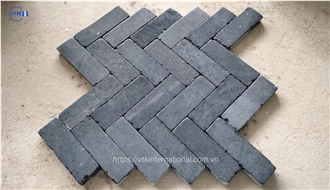 Bluestone Tumbled For Herringbone Pattern Paving Tiles