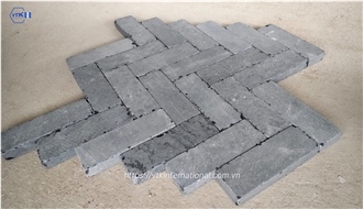 Bluestone Tumbled For Herringbone Pattern Paving Tiles