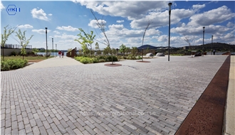 Bluestone Tumbled For Herringbone Pattern Paving Tiles