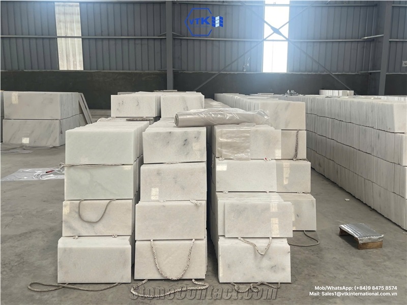 Galaxy White Marble Tiles For Flooring
