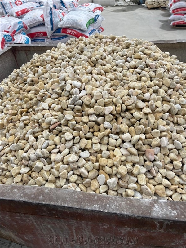 Light Yellow Pebble Stones