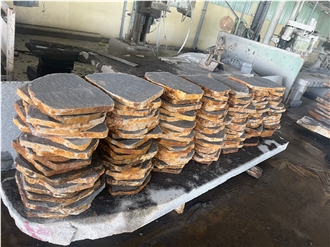 Vietnam Grey Basalt Stepping Stone