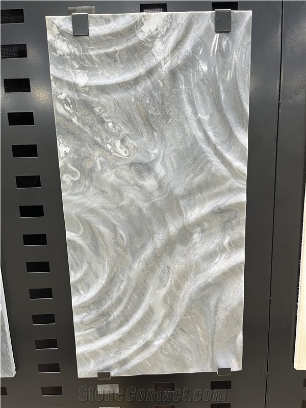 3D Marble Engraving Low Relief Panel