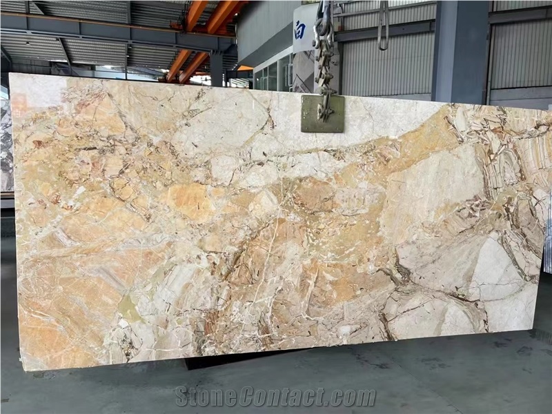 Breccia Aurora Marble Slabs