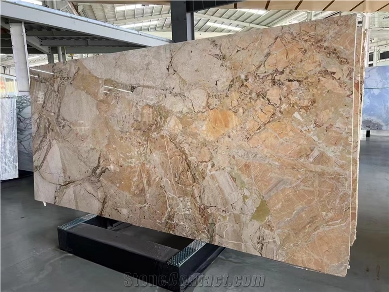 Breccia Aurora Marble Slabs