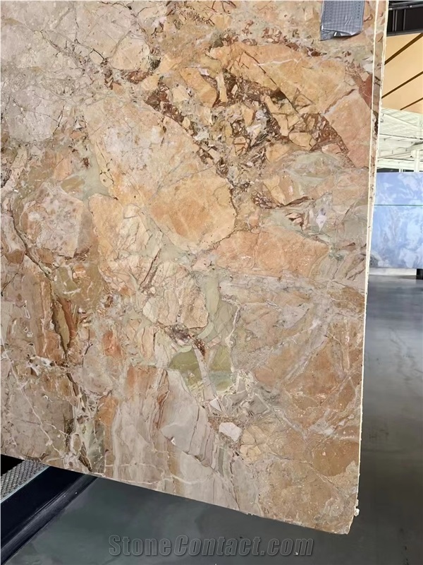 Breccia Aurora Marble Slabs
