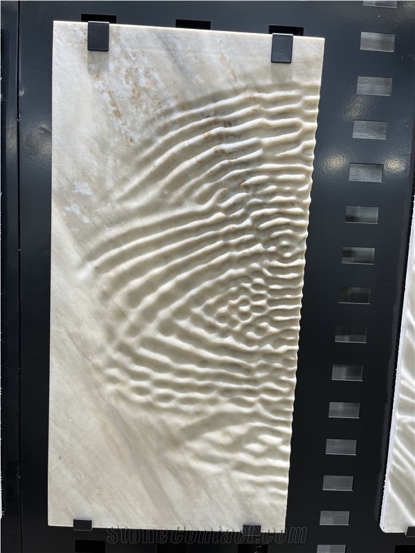 Engraved Marble CNC Wall Panels