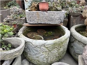Granite Stone Garden Patio Planters