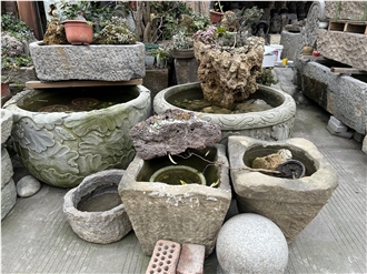 Granite Stone Garden Patio Planters