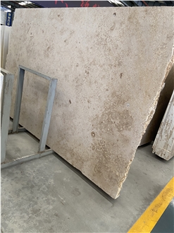 Jura Beige Limestone Acid-Washed Finished Slabs, Wall Tiles