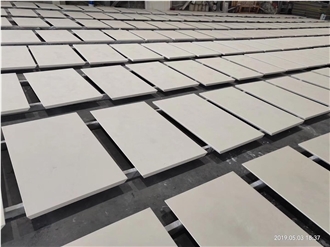 White Limestone Wall Tiles Splited Rock Finish