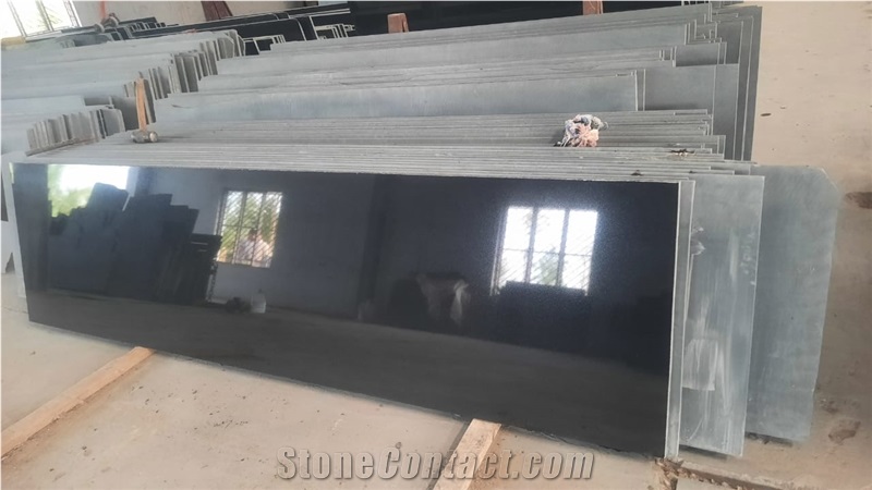 Abs Black Granite Slabs