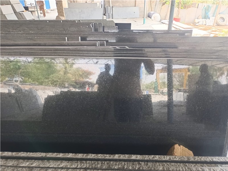 Abs Black Granite Slabs