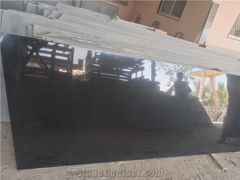 Abs Black Granite Slabs