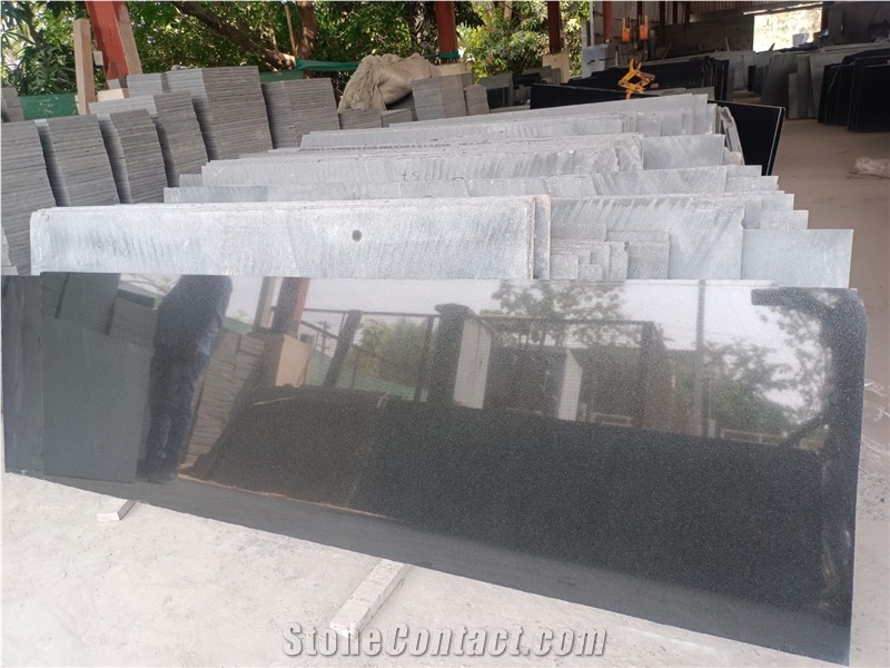 Abs Black Granite Slabs