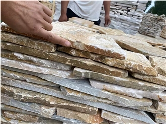 Natural Yellow Irregular Flagstone