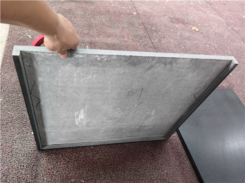 Black Volcano Granite Tiles