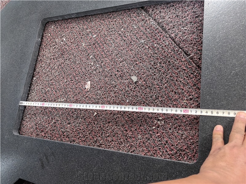 Black Volcano Granite Tiles