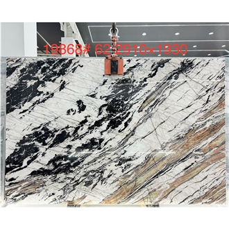 Custom Modern Design Cristallo Quebec Quartzite Slabs