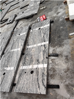 GOLDTOP Hot Sale Viscount White Granite Kitchen Top