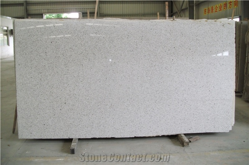 Natural New Bethel White Granite Slabs