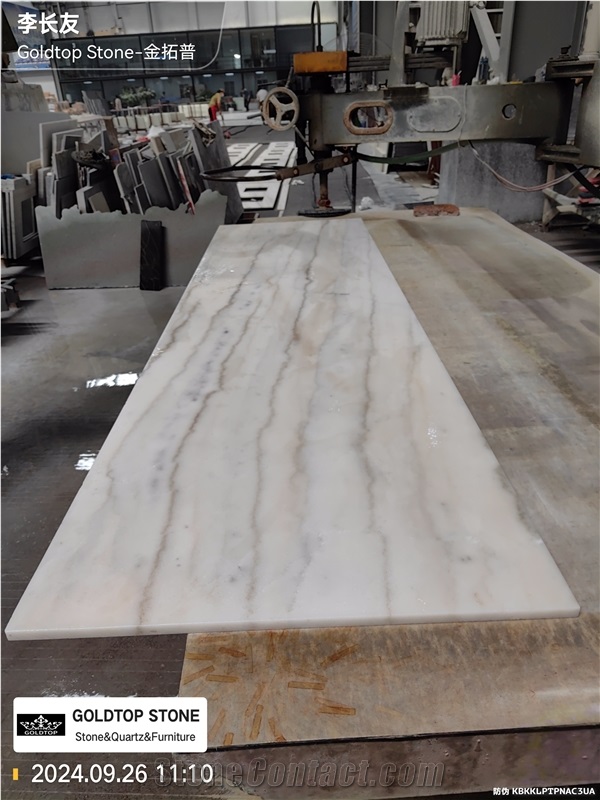 New Quarry-Direct Guangxi White Marble Slabs