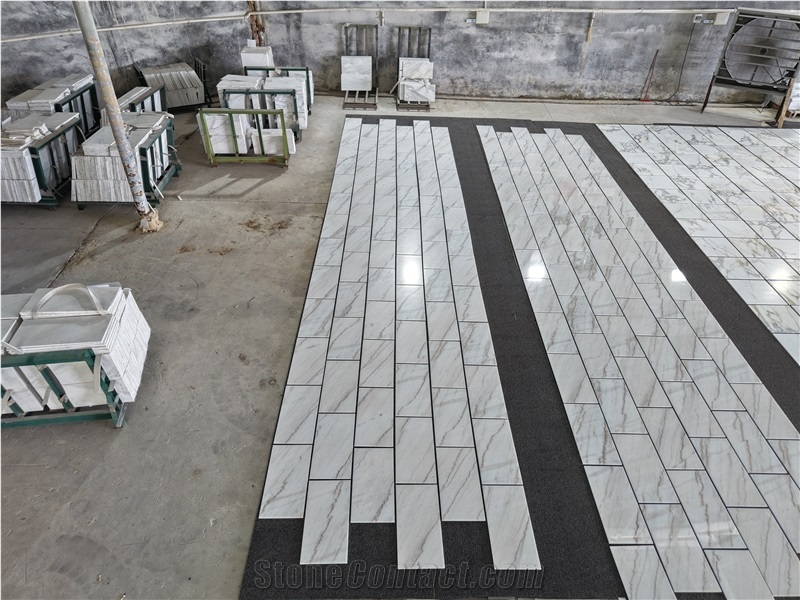 New Quarry-Direct Guangxi White Marble Slabs