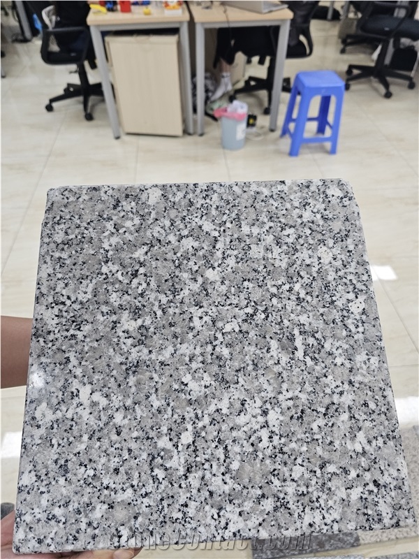 (Vietnam Granite) Rock Ville - Suoi Lau White Granite Slabs