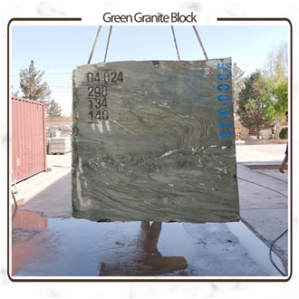 Birjand Khorasan Green Granite Blocks