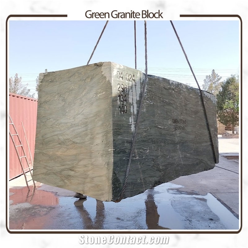 Birjand Khorasan Green Granite Blocks