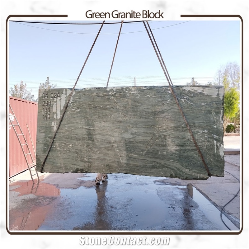 Birjand Khorasan Green Granite Blocks