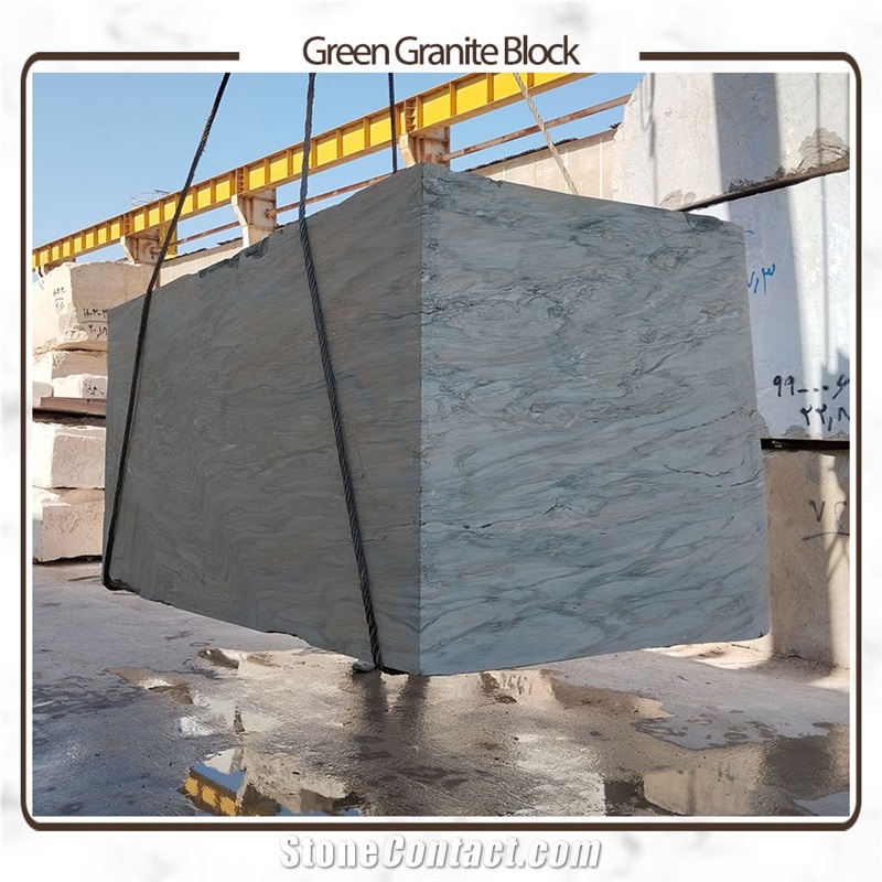 Birjand Khorasan Green Granite Blocks