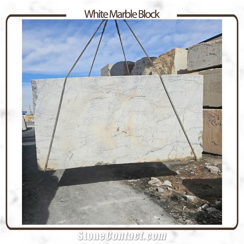 Iran Birjand Appenino River Marble Blocks