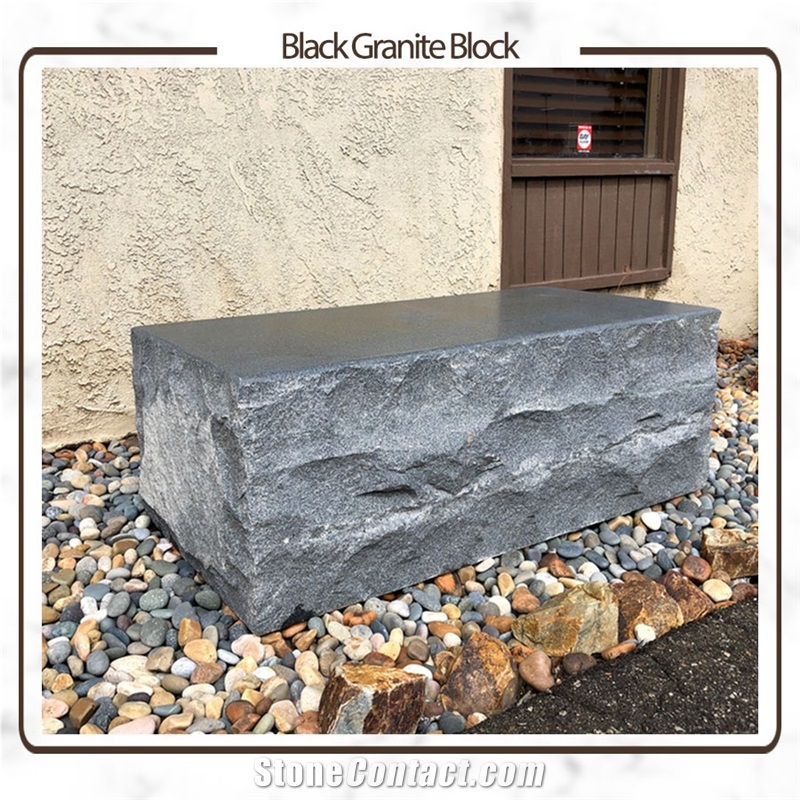 Iran Black Tiger Granite Blocks
