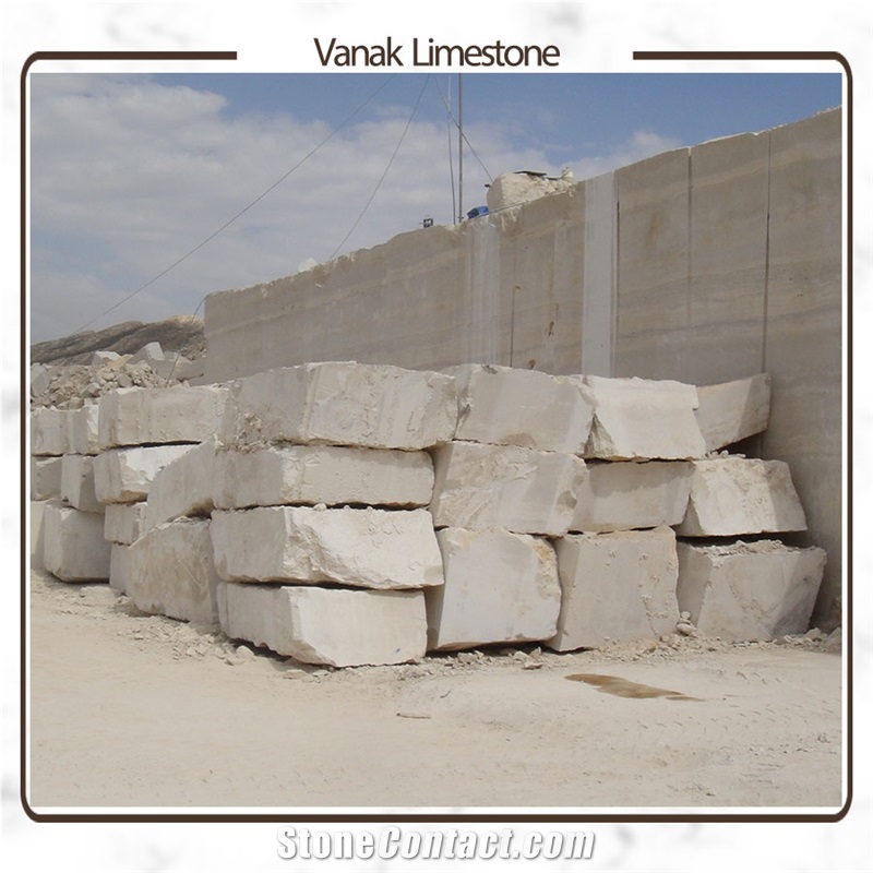 Isfahan Semirom Vanak Limestone  Blocks