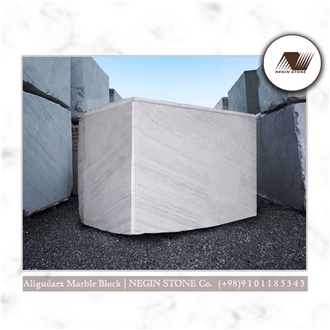 Lorestan Aligoodarz White Marble Blocks