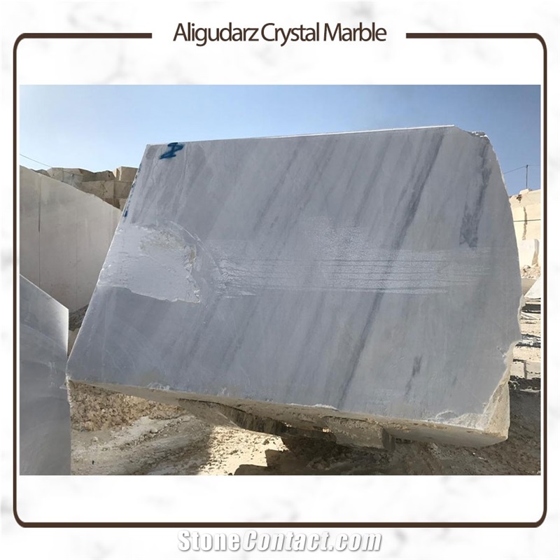 Lorestan Aligoodarz White Marble Blocks
