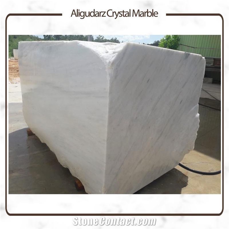 Lorestan Aligoodarz White Marble Blocks