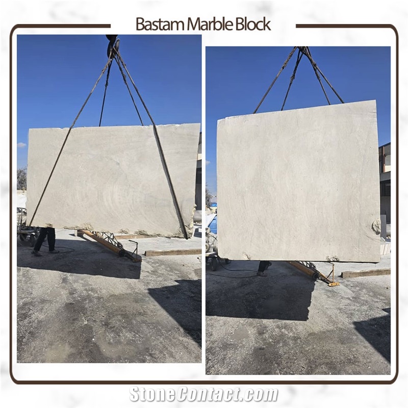 Semnan Cream Bastam Marble Blocks