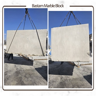 Semnan Cream Bastam Marble Blocks