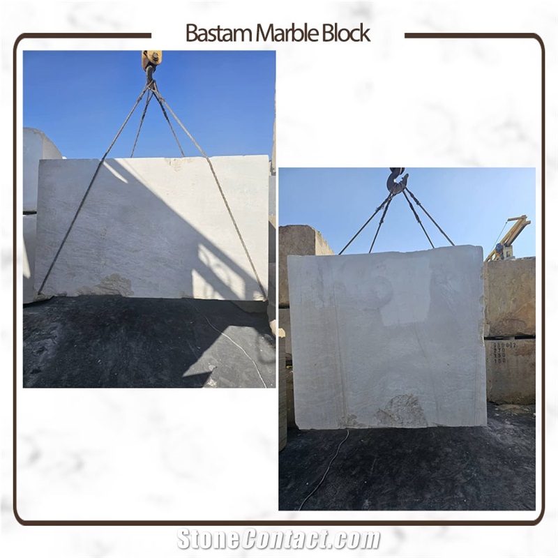 Semnan Cream Bastam Marble Blocks