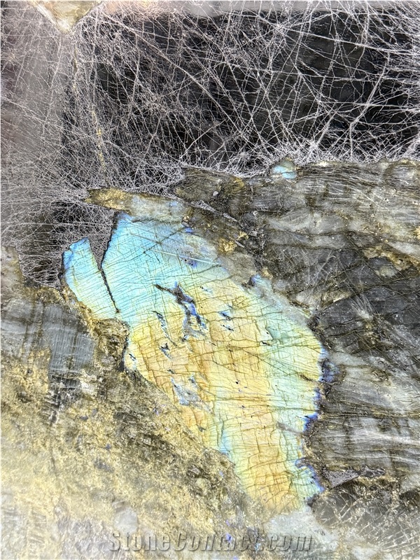 Blue Labradorite Granite Slabs