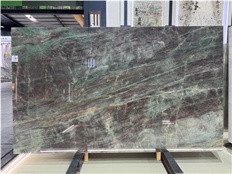 Brazilian Paradise Blue Quartzite Polished Slabs
