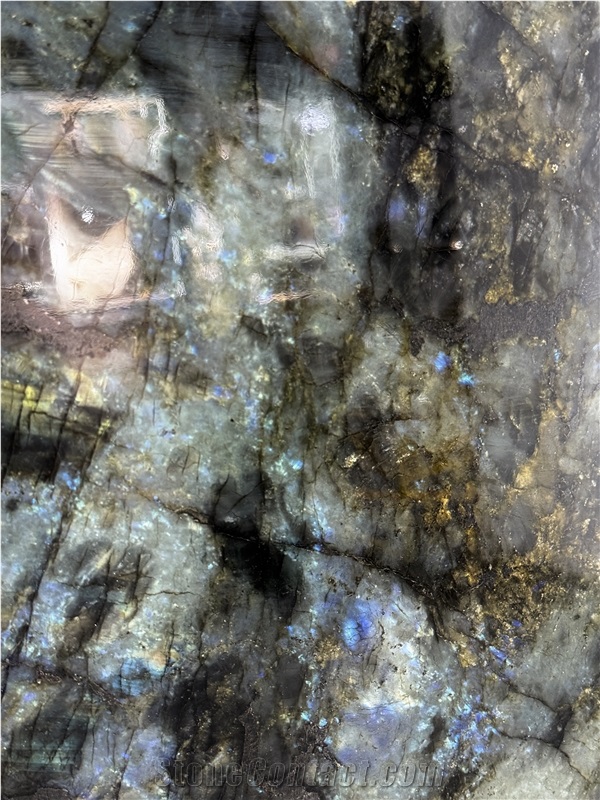 Labradorite Blue Australe Granite Slabs