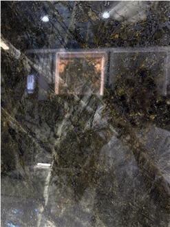 Lemurian Blue Granite Polished Slabs For Decoration