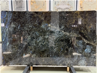 Lemurian Blue Labradorite Granite Slabs